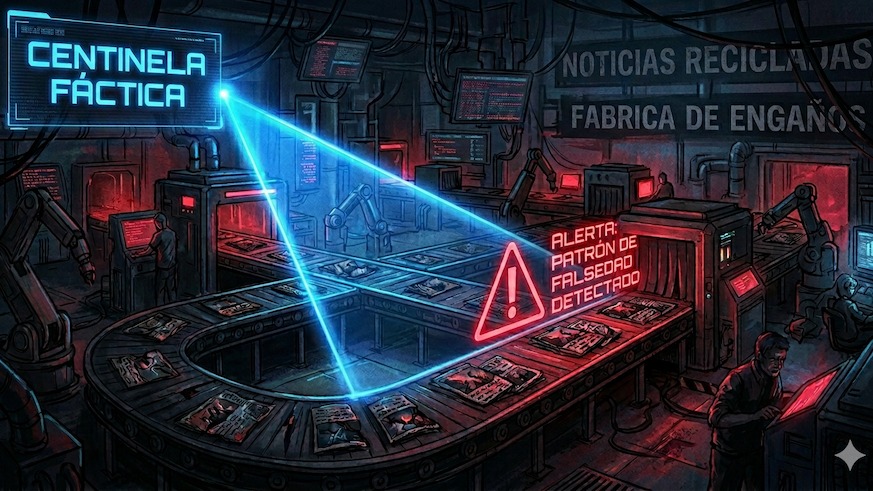 La IA no solo extrae y ordena el contenido, sino que realiza un análisis de sentimiento y cruza los datos con fuentes oficiales y medios de alta reputación para asignar un porcentaje de confianza a cada publicación.